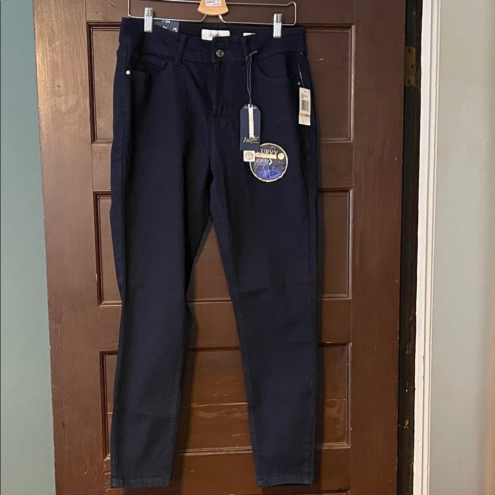 Angels Indigo Blue Curvy Skinny Jeans NWT